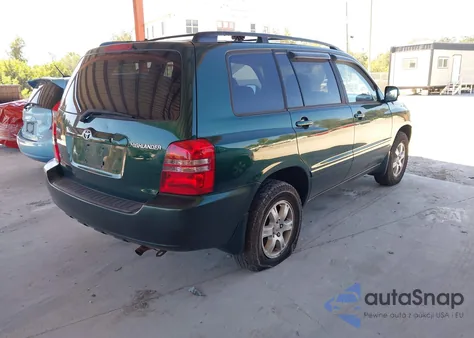 2001 Toyota Highlander V6 из США, поврежденный, VIN JTEHF21A110023742